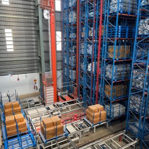 asrs shuttle racking warehouse system